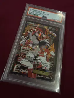 Pokemon TCG Team Magma's Groudon-EX Double Crisis Holo Card 15/34 PSA 5 - Image 4