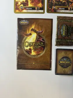 World Of Warcraft TCG Onyxia’s Lair Raid Deck Special Edition Sealed - Image 3