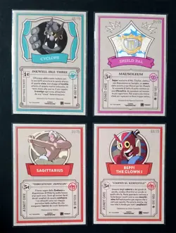 CUPHEAD OUT OF THE CARDS - SENSAZIONALE LOTTO DI 4 CARTE NUMERATE */75 !! - Image 2