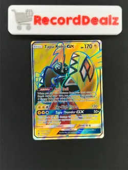 Pokemon Card | Tapu Koko GX (Full Art) 135/145 | 2017 SM - Guardians Rising - Image 1