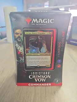 Innistrad: Crimson Vow Commander Deck: Vampiric Bloodline MTG Brand New Sealed 630509995318 - Image 1