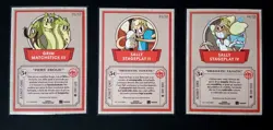 CUPHEAD OUT OF THE CARDS - SENSAZIONALE LOTTO DI 3 CARTE NUMERATE */50 !! - Image 2