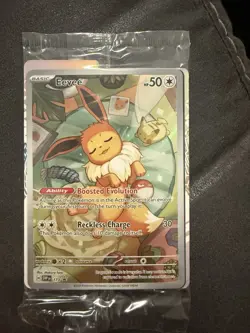 Pokemon TCG Eevee 173 Holo Promo Prismatic Evolutions Sealed Card - Image 1