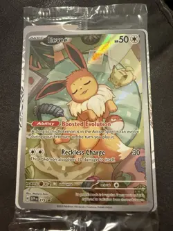 Pokemon TCG Eevee 173 Holo Promo Prismatic Evolutions Sealed Card - Image 3