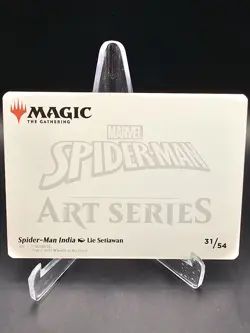 1 x Spider-Man India Art Card - Art Series: Marvel's Spider-Man - NM-Mint - MTG - Image 2