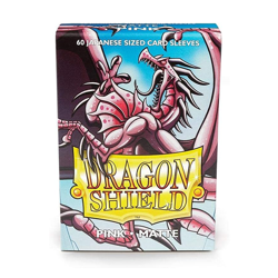 Dragon Shield Matte Pink Japanese Size 60ct Card Sleeves - Image 1