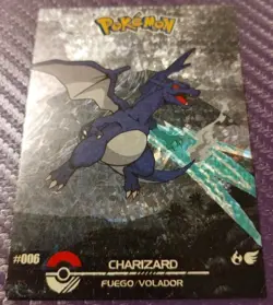Charizard #006 Box Hit Cracked Ice Holo Crystal Dark Black Set 2025 Pokemon Card - Image 2