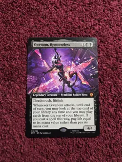 Gwenom Remorseless 0256 Regular Extended Art Marvels Spider-Man - Image 1