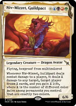 Niv-Mizzet, Guildpact (Showcase) (368) - 368 / English / Near Mint MTG - Image 1