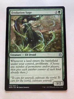 Evolution Sage War of the Spark MTG LP - Image 1