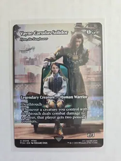 Fynn, the Fangbearer "Vayne Carudas Solidor" - Final Fantasy - NM - MTG Magic - Image 1