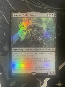 Venom, Eddie Brock - Marvel's Spider-Man: Eternal-Legal Foil MTG - Image 1