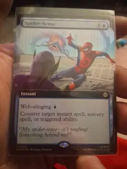MTG Spider-Sense (Extended Art) Marvel's Spider-Man Foil - Image 1