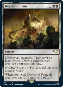 Decree of Pain - 198 / English / Near Mint MTG - Image 1