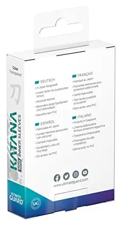 Ultimate Guard - Katana Inner Sleeves - Perfect Fit Clear (100ct) - Image 2