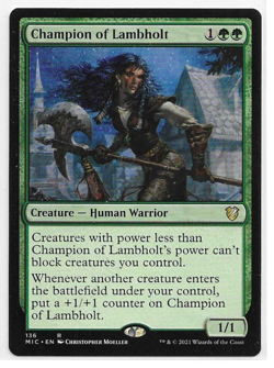 Champion of Lambholt - Commander: Innistrad: Midnight Hunt - MTG - Rare - Image 1