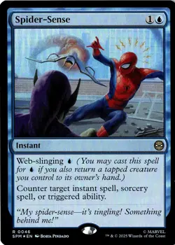 NM - Spider-Sense R Foil Marvel's Spider-Man 46 - Image 1