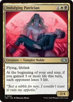 Indulging Patrician - 292 / English / Near Mint MTG - Image 1