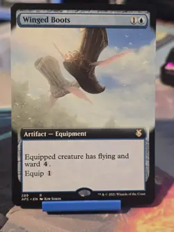 Winged Boots (Extended Art) Commander: Adventures in the Forgotten Realms... - Image 1