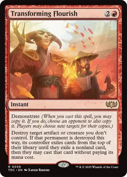 Transforming Flourish - 39 / English / Near Mint MTG - Image 1