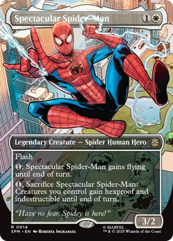 Spectacular Spider-Man (Borderless 14 Classic) Marvel's Spider-Man NM ABUGames - Image 1