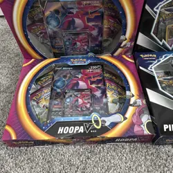 2x Pokemon TCG: Hoopa V Box & 2x Pokemon Pikachu V Box - Image 2