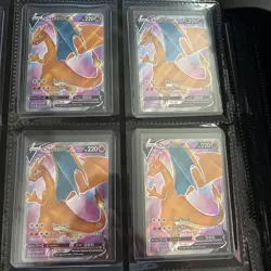 Pokemon TCG Charizard V SWSH Black Star Promo Holo Card SWSH050 - Image 2