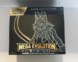 Pokemon TCG Mega Evolution Lucario ETB - SEALED - IN HAND - Image 1