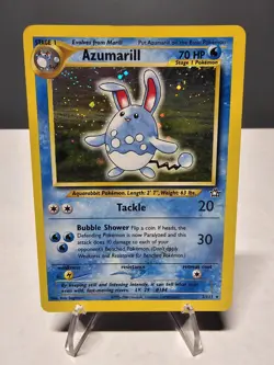 Pokemon Neo Genesis Azumarill 2/111 Holo Rare - Image 1