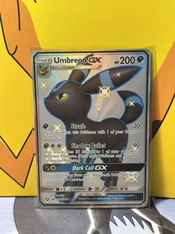 Pokemon Umbreon GX SV69/SV94 Sun & Moon Hidden Fates Shiny Vault Near Mint - Image 1