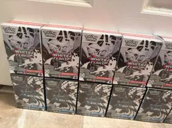 Lot Of 12 Pokemon TCG Scarlet Violet Black Bolt & White Flare Booster Bundle New - Image 4