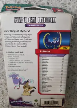 Pokemon Sun & Moon Guardians Rising Theme Deck Hidden Moon Lunala - Image 4