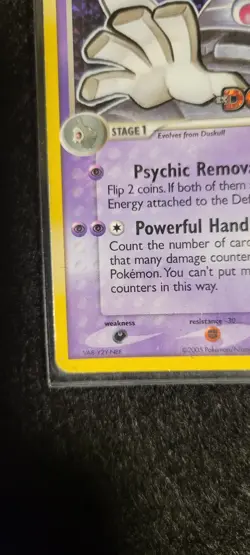 Dusclops 7/107 Reverse Holo Rare Stamped EX Deoxys Pokemon TCG - Image 4