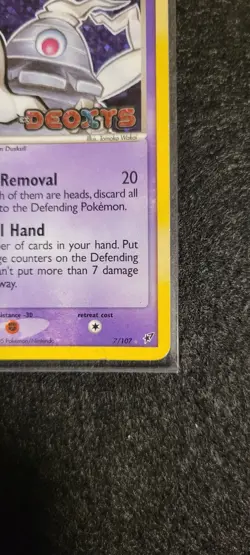 Dusclops 7/107 Reverse Holo Rare Stamped EX Deoxys Pokemon TCG - Image 5