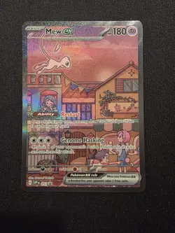 NM Mew ex 053 Pokemon Scarlet & Violet Promo UPC Ultra-Premium Collection - Image 1