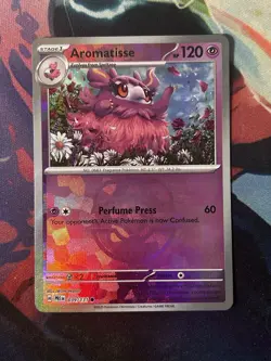 Pokemon 2025 Aromatisse 039/131 Prismatic Evolutions - PRE EN Master Ball Holo - Image 1