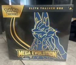 Pokemon Mega Evolutions Elite Trainer Box Lucario ETB Bundle - Image 1