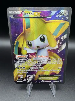 Jirachi EX (98 Full Art) 98/101 Pokemon Plasma Blast Holo - Image 1