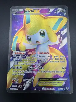 Jirachi EX (98 Full Art) 98/101 Pokemon Plasma Blast Holo - Image 3