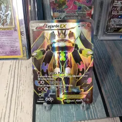Pokemon TCG Zygarde EX 54a/124 XY Fates Collide Full Art Ultra Rare NM - Image 1