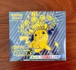 Pokemon TCG Surging Sparks Elite Trainer Box ETB - Factory Sealed - Image 1