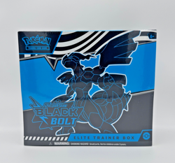 New Pokemon TCG Scarlet & Violet 10.5 Black Bolt Elite Trainer Box (Sealed) - Image 1