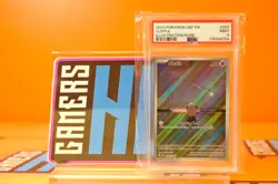 PSA 9 OBF EN Cleffa #202 IR - 2023 Pokemon Sv03: Obsidian Flames 202/197 - Image 1