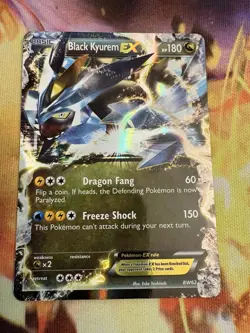Pokemon TCG Near Mint condition Black Kyurem EX BW62 Black Star Promo - Image 1