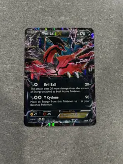 Pokemon TCG - Yveltal EX - XY08 Black Star Promo Holo Rare! *NM/LP - Image 1