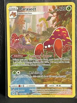 Pokemon TCG - Parasect - Trainer Gallery Lost Origin Holo TG01/TG30 NM - Image 1