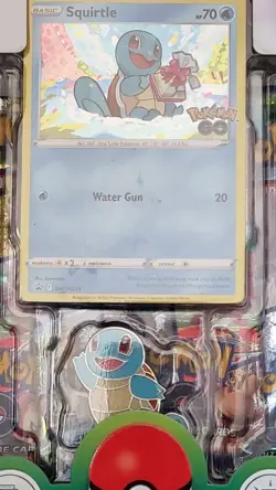 Pokemon TCG: Pokemon GO Pin Collection (Squirtle) Limited Edition Retired Set - Image 2