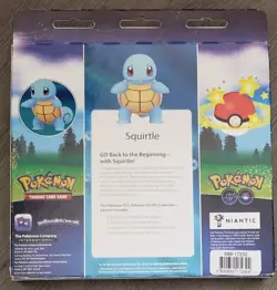 Pokemon TCG: Pokemon GO Pin Collection (Squirtle) Limited Edition Retired Set - Image 5