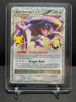 Garchomp 145/147 Holo Rare Pokemon 2022 Celebrations: Classic Collection NM - Image 1