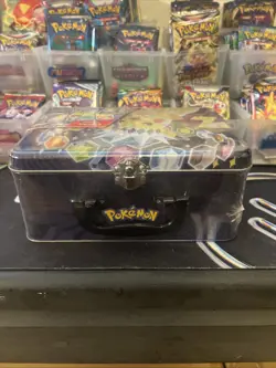 Pokemon Fall 2024 Collector Chest Tin Factory Sealed Box - With 6 Booster Packs - Image 4